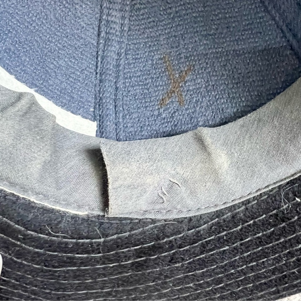Vintage Paris Elegance black 100% wool pith safari hat S 55cm - Picture 13 of 13